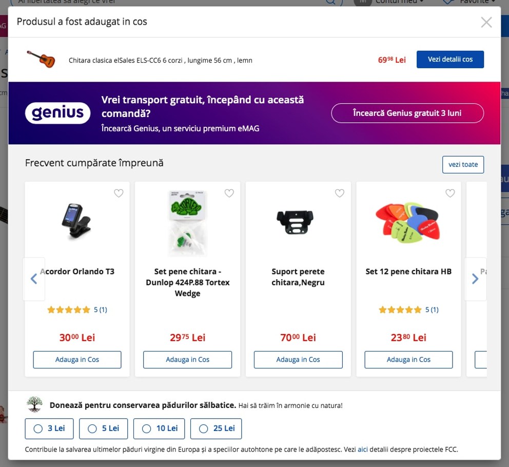 emag cross-sell