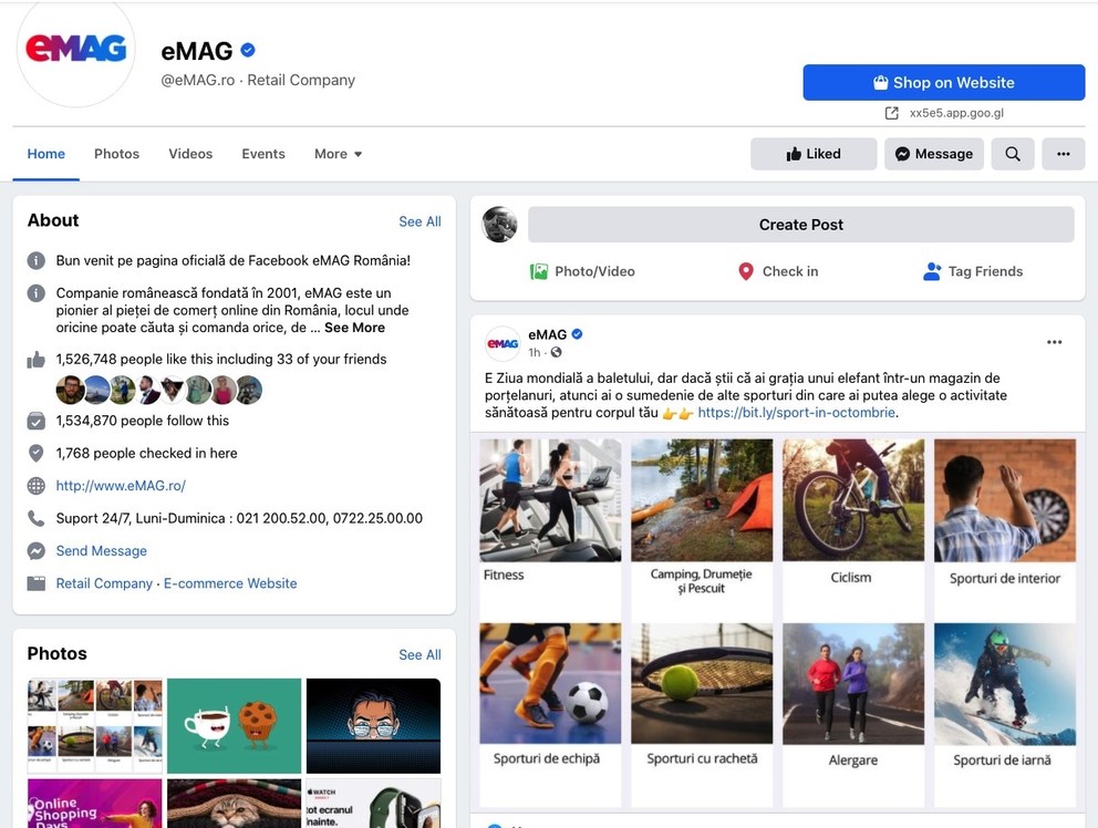 emag facebook