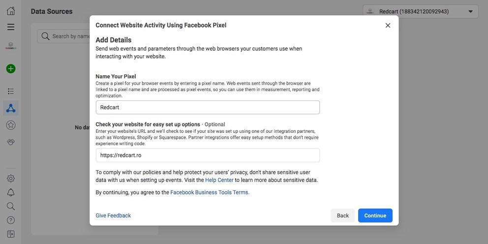 facebook events manager