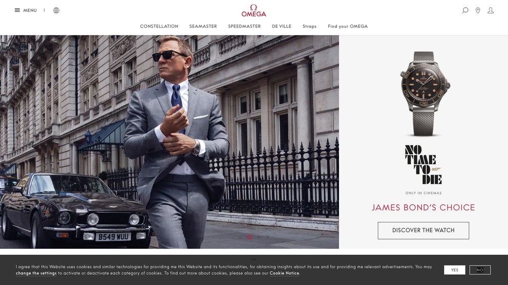 omega website